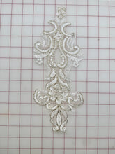 Applique - Gold Corded Lace Ivory One Piece Left! Dyeable